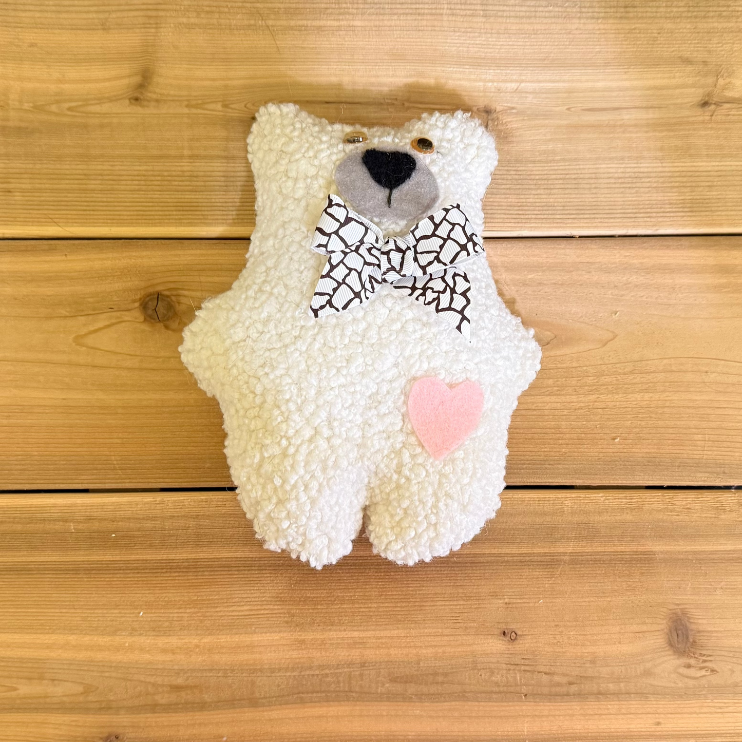 Crafts 012 White Teddy Bear