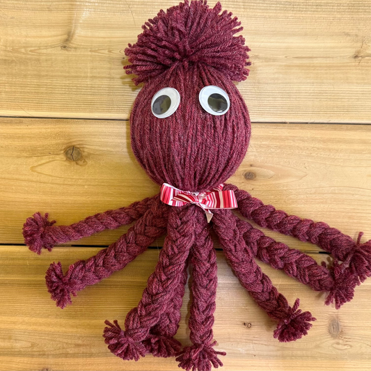 Crafts 006 Burgundy Octopus